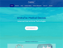 Tablet Screenshot of andratec.com
